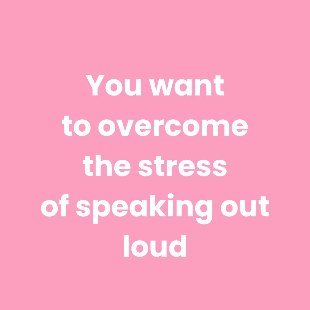 Linguadoo, You want to overcome the stress of speaking out loud