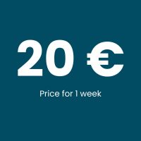 Learn German, mentoring-price for 1 week of german